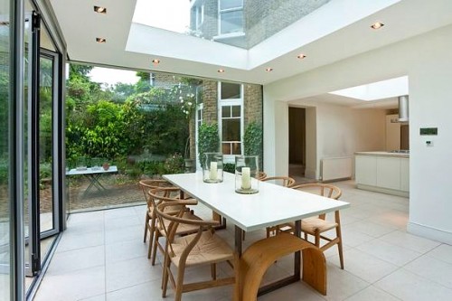 Reformas: un comedor con paredes de cristal ideas casas