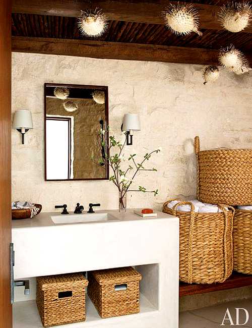 Ideas para decorar baño rústico y práctico ideas casas